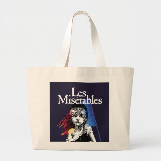 LES MISÉRABLES GROTE TOTE BAG (Voorkant)