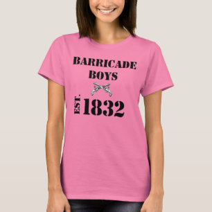 Les Misérables Love: Barricade Boys Shirt (Women)