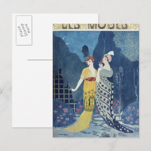 Les Modes Briefkaart (Voorkant / Achterkant)
