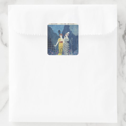 Les Modes Vierkante Sticker (Tas)