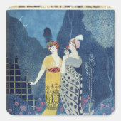 Les Modes Vierkante Sticker (Voorkant)