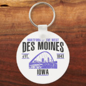 Les Moines Sleutelhanger (Voorkant)