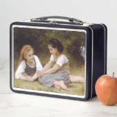 Les Noisettes: Jonge meisjes verzamelen hazelnoten (In situ)