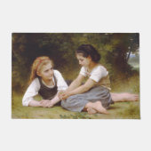 Les Noisettes: Jonge meisjes verzamelen hazelnoten Deurmat (Voorkant)