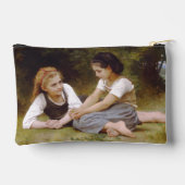 Les Noisettes: Jonge meisjes verzamelen hazelnoten Etui (Achterkant)