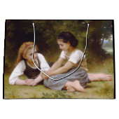 Les Noisettes: Jonge meisjes verzamelen hazelnoten Groot Cadeauzakje (Voorkant)