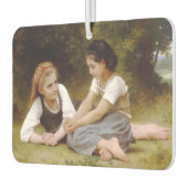 Les Noisettes: Jonge meisjes verzamelen hazelnoten Luchtverfrisser (Links)