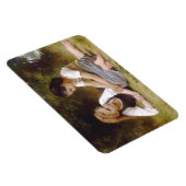 Les Noisettes: Jonge meisjes verzamelen hazelnoten Magneet (Rechterzijde)