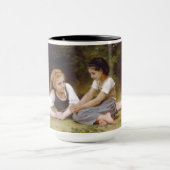 Les Noisettes: Jonge meisjes verzamelen hazelnoten Mok (Midden)