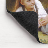 Les Noisettes: Jonge meisjes verzamelen hazelnoten Muismat (Hoek)