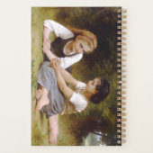 Les Noisettes: Jonge meisjes verzamelen hazelnoten Planner (Achterkant)