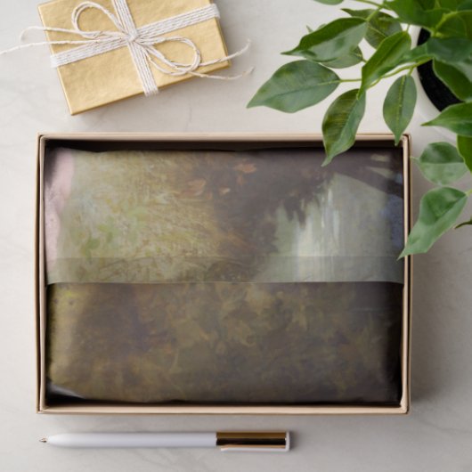 Les Noisettes: Jonge meisjes verzamelen hazelnoten Tissuepapier (Geschenk)