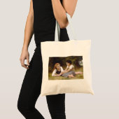 Les Noisettes: Jonge meisjes verzamelen hazelnoten Tote Bag (Voorkant (product))