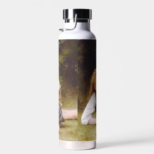 Les Noisettes: Jonge meisjes verzamelen hazelnoten Waterfles (Rechts)