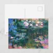 Les Nymphéas - Claude Monet Briefkaart (Voorkant / Achterkant)