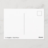 Les Nymphéas - Claude Monet Briefkaart (Achterkant)