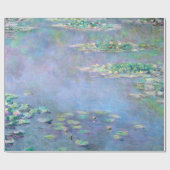 Les Nympheas Water Lilies Claude Monet Fine Art Cadeaupapier (Vlak)