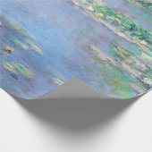 Les Nympheas Water Lilies Claude Monet Fine Art Cadeaupapier (Hoek)