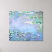 Les Nympheas Water Lilies Impressionisme Fine Art Canvas Afdruk (Voorkant)