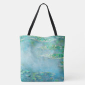 Les Nympheas Water Lilies Impressionisme Fine Art Tote Bag (Achterkant)