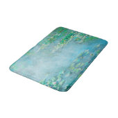 Les Nympheas Water Lilies Light Blue Fine Art Badmat (Gekanteld)