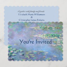 Les Nympheas Water Lilies Monet Fine Art Wedding