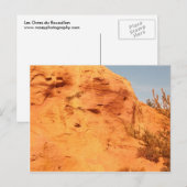 Les Ocres du Roussillon Briefkaart (Voorkant / Achterkant)