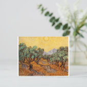 Les oliviers de Vincent Van Gogh (Olijfbomen) Briefkaart (Staand voorkant)