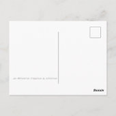 Les Pâtisserie Françaises waterverf Briefkaart (Achterkant)