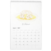 Les Pâtisseries Françaises  Kalender (Mar 2027)
