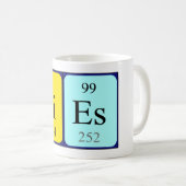 Les periodieke lijstnaam mok (Voorkant rechts)