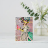 Les Petits Gateaux Marie Antoinette Cupcake & Visitekaartje (Staand voorkant)