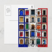 Les Portes de Paris Briefkaart (Voorkant / Achterkant)