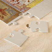 Les Quatre Saisons van Alfons Mucha (1902) Legpuzzel (Zijkant)
