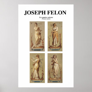 Les quatres saisons (de vier seizoenen) poster