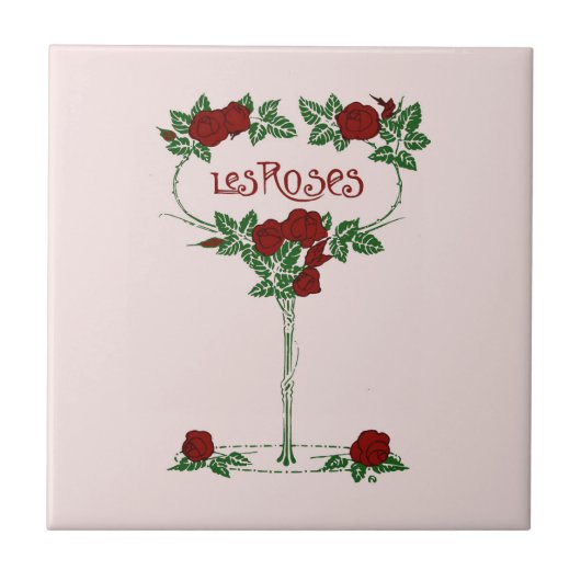 Les Rozen Tegeltje (Voorkant)