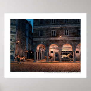 Les rues du Serengeti - Streets of the Serengeti Poster