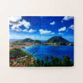 Les Saintes Bay Guadeloupe Jigzaag Puzzle Legpuzzel (Horizontaal)