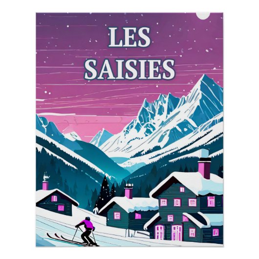 Les Saisies Perfect Poster (Voorkant)