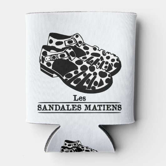 LES SANDALES MATIENS! (chien) Blikjeskoeler (Voorkant)