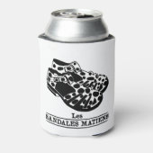 LES SANDALES MATIENS! (chien) Blikjeskoeler (Blikje Achterkant)