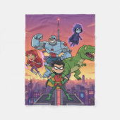  les tentants fleece deken (Voorkant)