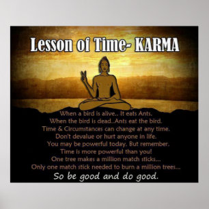 Les Time ~ KARMA Poster