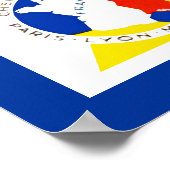 Les Trains du Soleil ~ Côte d'Azur Poster (Hoek)