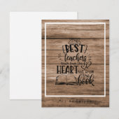 LES UIT HET HART EN NIET UIT EEN BOEK LERAREN Geno (Voorkant / Achterkant)