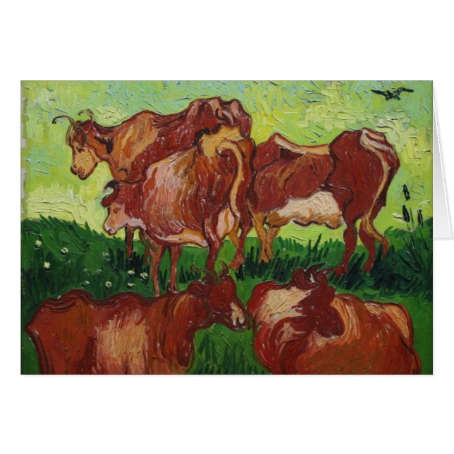 les vaches van gogh (Voorkant Horizontaal)