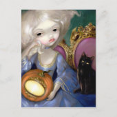 "Les Vampires: Lanterne-Citrouille"-Briefkaart Briefkaart (Voorkant)