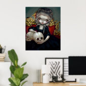 Les Vampires: Les Crânes ART PRINT rococo vampire (Thuiskantoor)