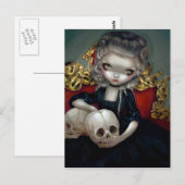 "Les Vampires: Les Crânes" Briefkaart (Voorkant / Achterkant)