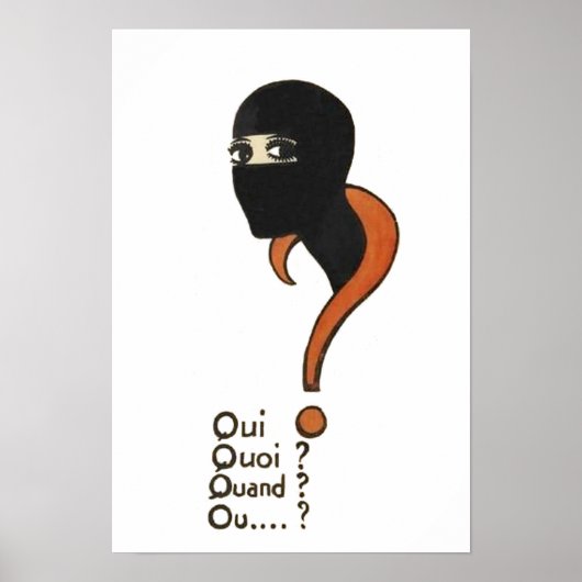 Les Vampires Poster (Voorkant)